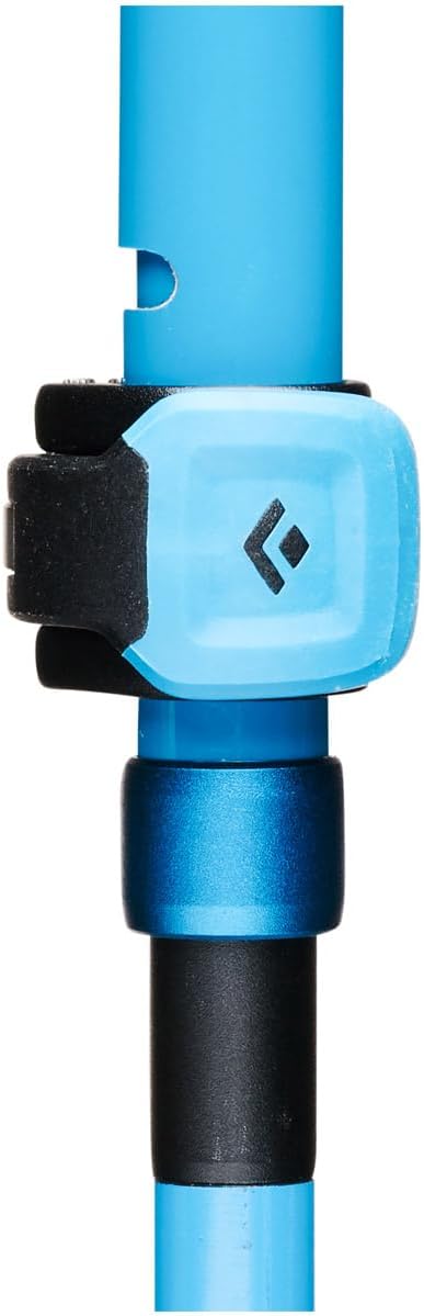 Black Diamond Distance Carbon FLZ Trekking and Running Poles, Pair of Foldable, Ultra Lightweight, Adjustable Length Carbon Fiber Hiking Poles