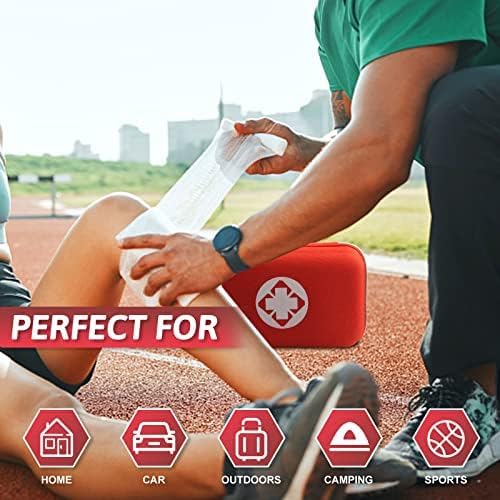 First Aid Kit Home 274PCS Emergency Kit Home Supplies First Aid Kits for Car Camping Essentials for Adventures Boat Public