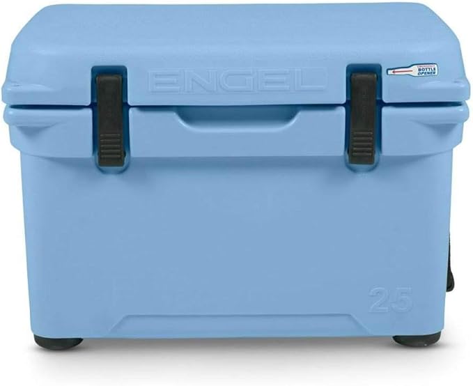 ENGEL 25 High Performance 5.28 Gallon 24 Can High Performance Durable Rotationally Molded Ice Cooler for Camping, Hunting, and Fishing