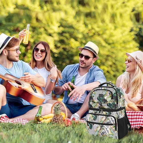 MATEIN Cooler Backpack, 26 Cans Insulated Lunch Backpack for Men Women, Leakproof Double Layer Lunch Cooler Bag Lightweight Soft Lunch Backpack with Cooler Compartment, Beach Camping Hiking Beer Gifts