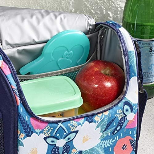 Fit & Fresh Cool Coolers Kids Lunch Box Ice Packs, Slim Ice Packs for Lunch Bags, Lunch Ice Packs Reusable-Multicolored 12 Pack Penguin