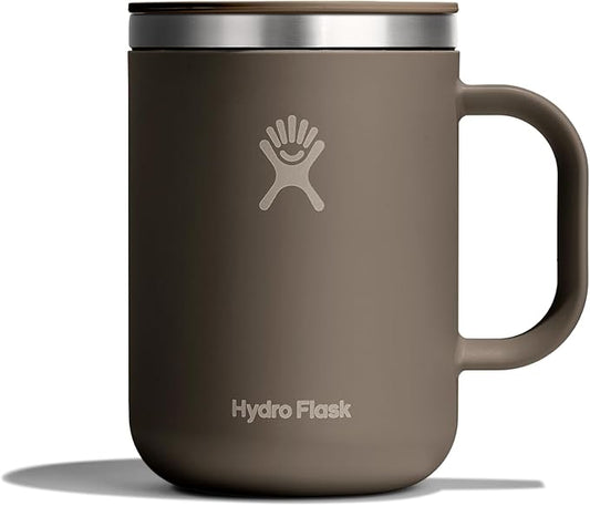 Hydro Flask Coffee Mug – Insulated Stainless Steel, Non Spill, Leak Proof Travel Mug 24 Oz Sandpiper