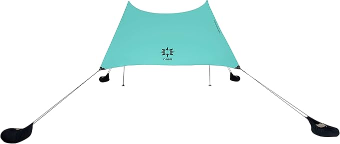 Neso Tents Grande Beach Tent, 7ft Tall, 9 x 9ft, Reinforced Corners and Cooler Pocket