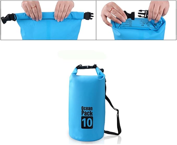 Dry Sack/Floating Waterproof Bag 2L/5L/10L/20L/30L for Boating, Kayaking, Hiking, Snowboarding, Camping, Rafting, Fishing and Backpacking