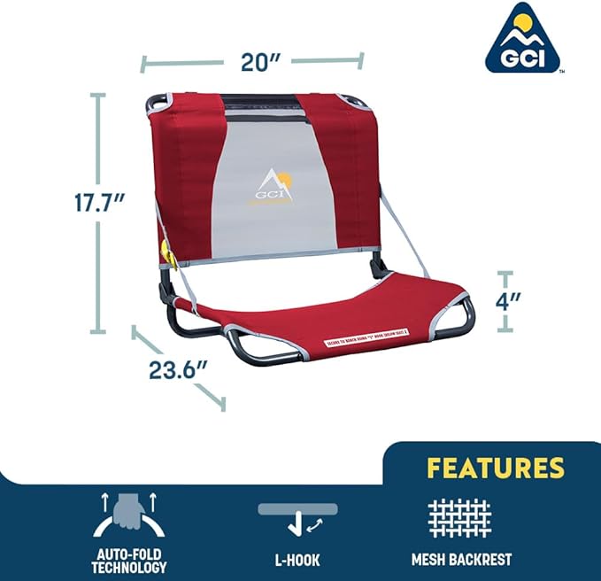 GCI Outdoor Comfort Chair and Stadium Seat