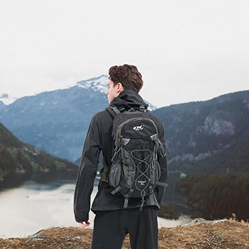 Diamond Candy Waterproof Hiking Backpack for Men and Women, Lightweight Day Pack for Travel Camping