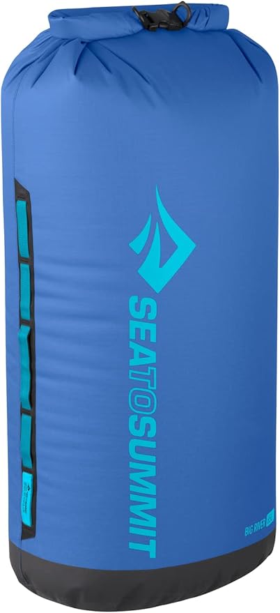 Sea to Summit Big River Dry Bag, Heavy-Duty Dry Storage, 65 Liter, Surf Blue