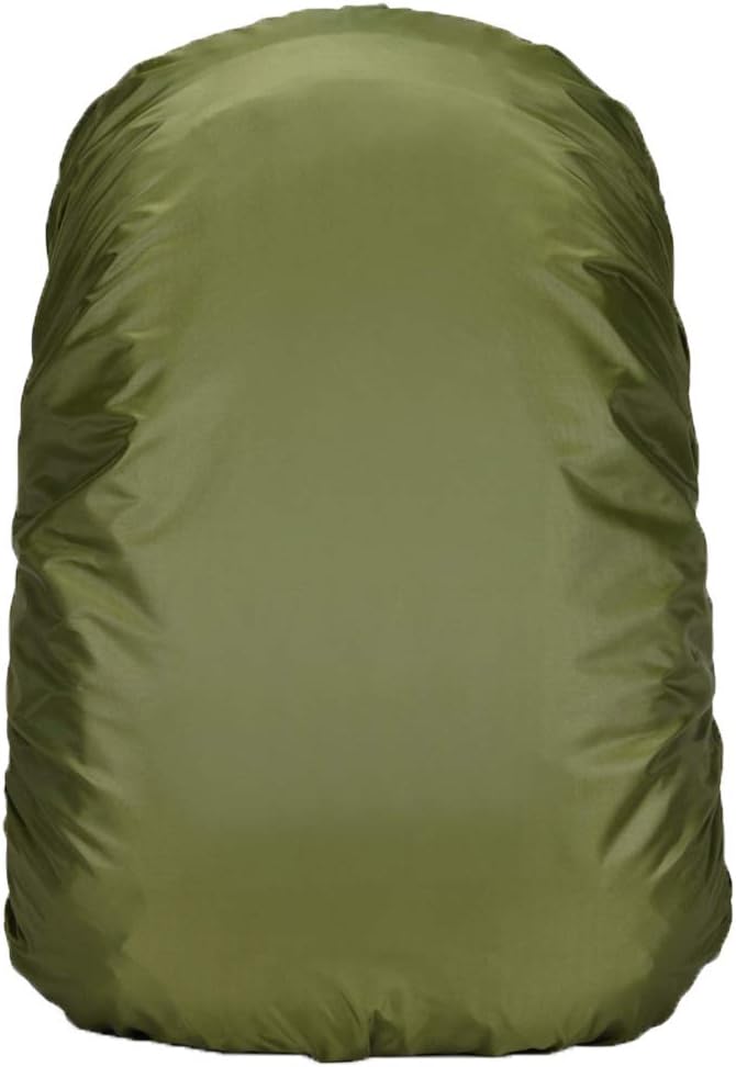 Waterproof Backpack Rain Cover with Anti Slip Buckle Strap for Camping, Hiking, Traveling, Hunting, Biking, 15-80L