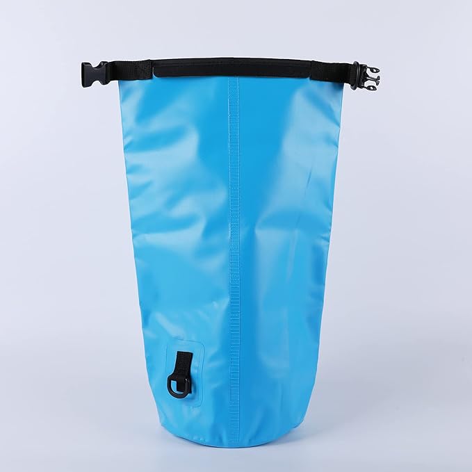 YDYJKI Floating Waterproof Dry Bag for Travel 5L/10L/20L/30L, Roll Top Sack Keeps Gear Dry for Kayaking, Rafting, Boating, Swimming, Camping, Hiking, Beach, Fishing (Light Blue, 5L)