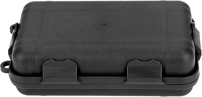 Alomejor Dry Box Survival Storage Box Dustproof Pressure Proof Outdoor Survival Equipment Sealed Container Box for Outdoor Survival