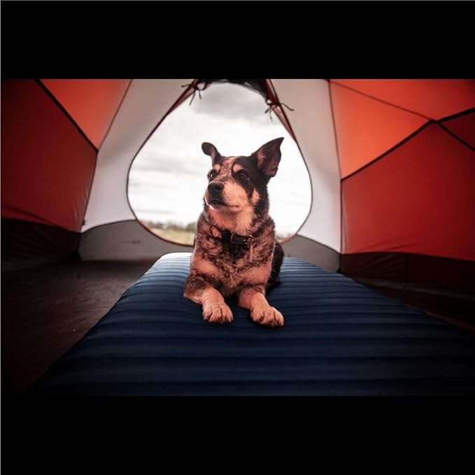 ZOOOBELIVES Extra Thickness | Wide Plus Sleeping Pad with Built-in Pump, Inflatable Camping Mattress of Ultimate Comfort for Car Camping, Tent, and Backpacking, Lightweight & Compact – Airlive2000P