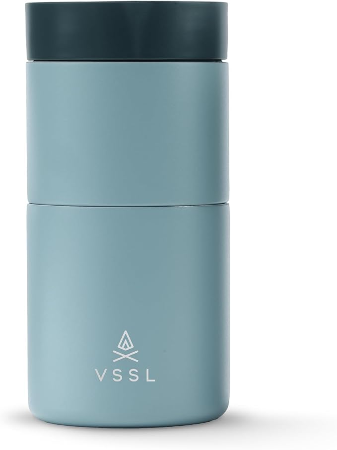 Nest Pour Over Coffee Set, Transportable and Compact Pour Over Set with 10 oz Double Walled Mug, Everglade