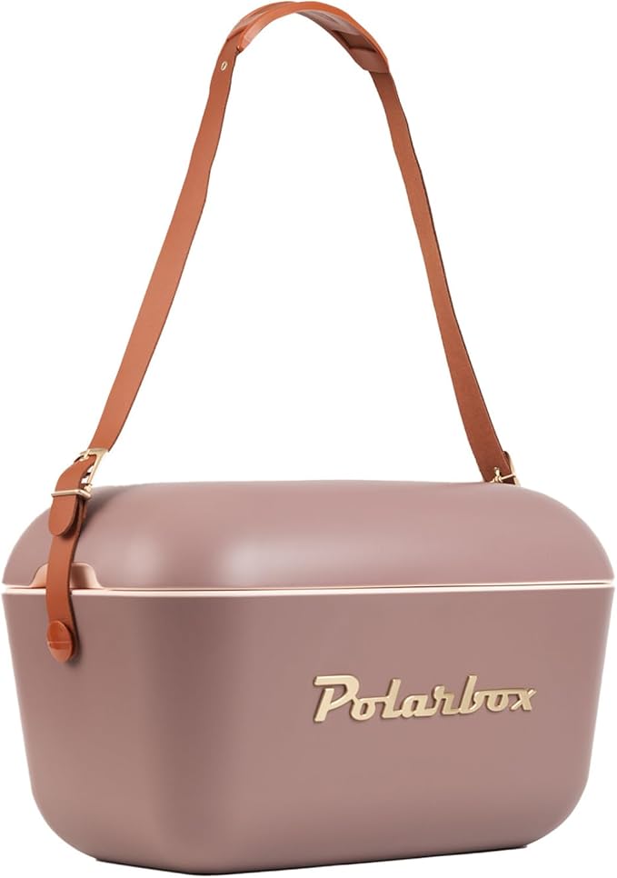Retro Beach Cooler Vintage Picnic Lunch Box Bag Portable Cooler Travel Camping Hiking 90s Style Ice Chest