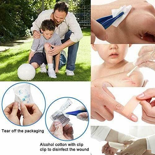 Galaxy 251 Pcs First Aid Kits for Survival Emergency Trauma Military Combat Tactical Medical Hunting Camping Hiking IFAK EMT Bag (__151 Pcs Mini First Aid Kits)