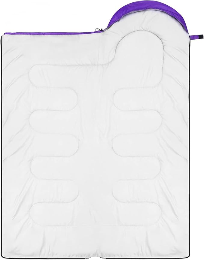 Sportneer Sleeping Bags for Adults, Warm & Cold Weather Sleeping Bag for Adults Kids Boys Girls - Lightweight Compact Camping Gear Equipment, Traveling, Backpacking, Hiking
