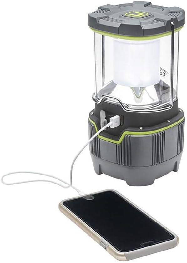 CORE 1000 Lumen CREE LED Rechargeable Camping Emergency Lantern, Lithium Ion Batteries, Charges Cell Phones
