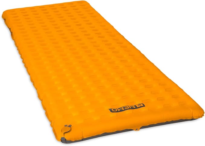 Nemo Tensor Ultralight Insulated Sleeping Pad (2022) | Insulated Camping Sleeping Pad with Quiet Support, Regular Wide