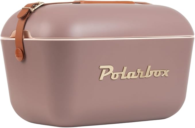 Retro Beach Cooler Vintage Picnic Lunch Box Bag Portable Cooler Travel Camping Hiking 90s Style Ice Chest