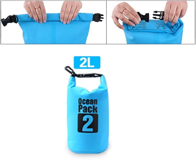 Dry Sack/Floating Waterproof Bag 2L/5L/10L/20L/30L for Boating, Kayaking, Hiking, Snowboarding, Camping, Rafting, Fishing and Backpacking