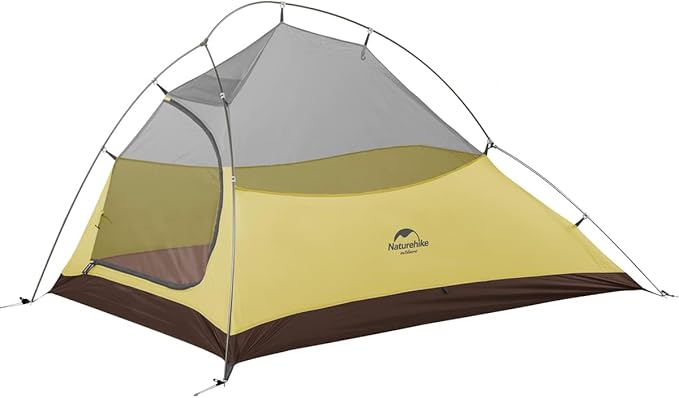 Naturehike Cloud Up Free Standing 2 Person Backpacking Tent Ultralight Nylon Double Layer Camping Tents for Two Person
