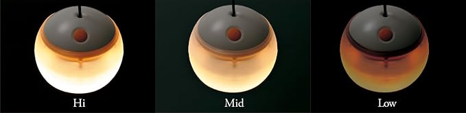 Snow Peak's Hozuki Lantern, Moss, ES-070GR, Made in Japan, Lifetime Product Guarantee, Lightweight, Compact for Camping or Backpacking, Camping Light