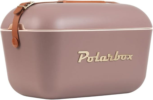 Retro Beach Cooler Vintage Picnic Lunch Box Bag Portable Cooler Travel Camping Hiking 90s Style Ice Chest