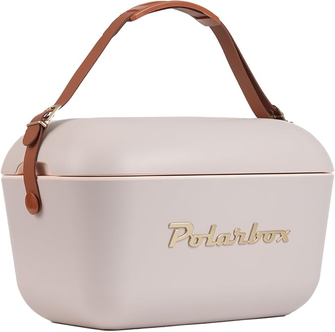 Retro Beach Cooler Vintage Picnic Lunch Box Bag Portable Cooler Travel Camping Hiking 90s Style Ice Chest