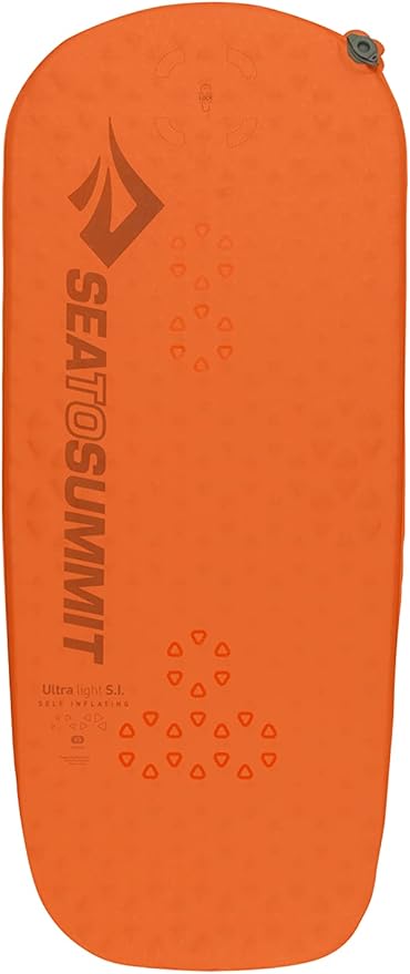 Sea to Summit Ultralight Self-Inflating Foam Sleeping Pad for Backpacking and Camping, X-Small (49 x 20 x 1 inches)