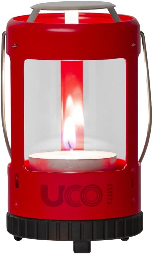 UCO Mini Candle Lantern Kit, Lava