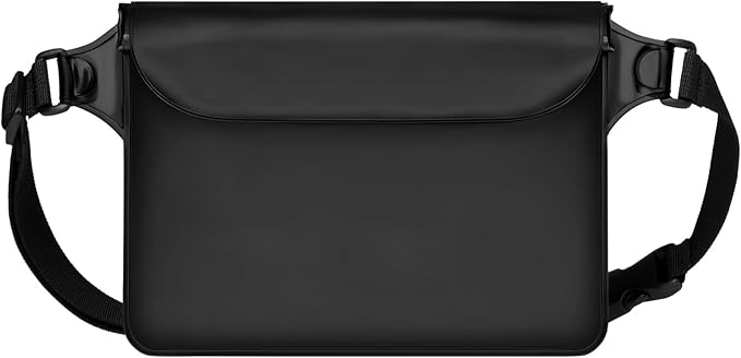 F-color Waterproof Fanny Pack - Waterproof Phone Pouch with Waist Strap - Cruise Essentials 2025 Must Haves Waterproof Pouch Dry Bag Keep Phone Valuables Safe for Beach Kayaking Boating Fishing