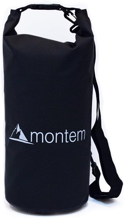 Montem Premium Waterproof Bag/Roll Top Dry Bag - Perfect for Kayaking/Boating/Canoeing/Fishing/Rafting/Swimming/Camping/Snowboarding