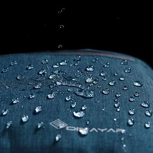 Dimayar 65L Travel Duffle Bag for Men Women - Foldable Duffel Bag with Shoes Compartment - Overnight Bags Waterproof & Tear Resistant(Green)