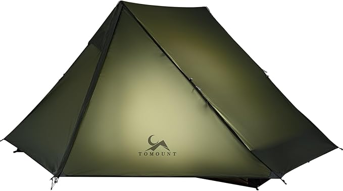 Ultralight Trekking Pole Tent for 1-2 Person,Lightweight Backpacking Tent,Waterproof Windproof Tents for Climbing,Camping,Hiking,Trekking