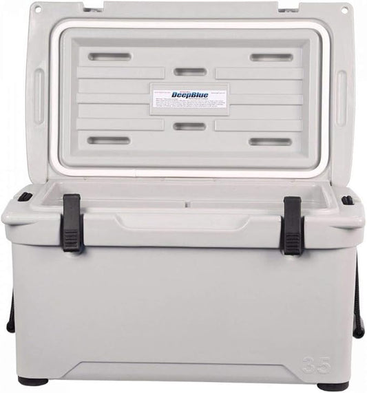 ENGEL 25 High Performance 5.28 Gallon 24 Can High Performance Durable Rotationally Molded Ice Cooler for Camping, Hunting, and Fishing