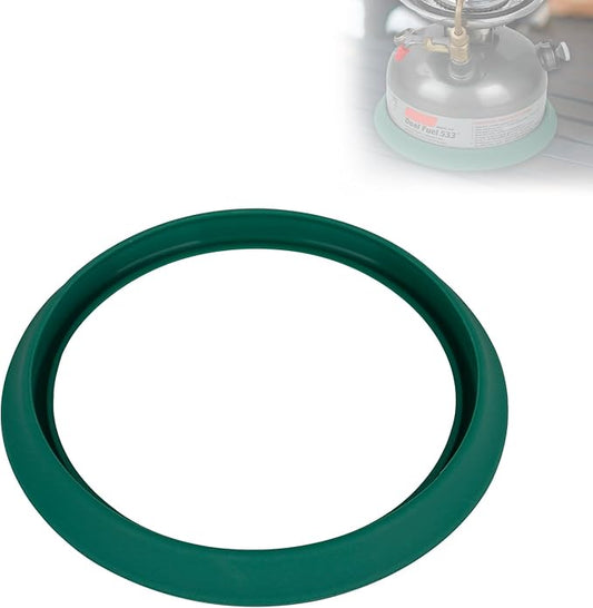 Camping Kerosene Lamp Silicone Base Suitable for Coleman Lanterns Models 200, 242, 335, 321, 502, 533, Improves Grip and Stability（Green）