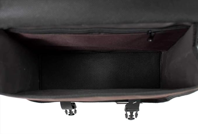 BikyBag Classic CS - Bike Double Bag, Fashion & Colorful Bicycle Panniers (Pink Daisy)