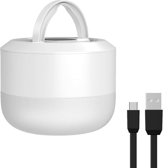 Outdoor Camping Light Portable Tent Light, 4000 mAh Charger Camping Light, Signal Light, Flashlight Light, Hurricane Emergency Light, Power Outage, Home, Hiking (White)