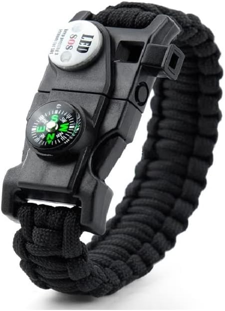 GALAXYLENSE Galaxy 251 Pcs First Aid Kits For Survival Emergency Trauma Military Combat Tactical Medical Hunting Camping Hiking IFAK EMT Bag (21 in 1 Bracelets Black)