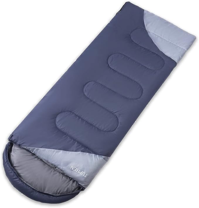 tuphen- Sleeping Bags for Adults Kids Boys Girls Backpacking Hiking Camping Microfiber Liner, Cold Warm Weather 4 Seasons Indoor Outdoor Use, Lightweight & Waterproof