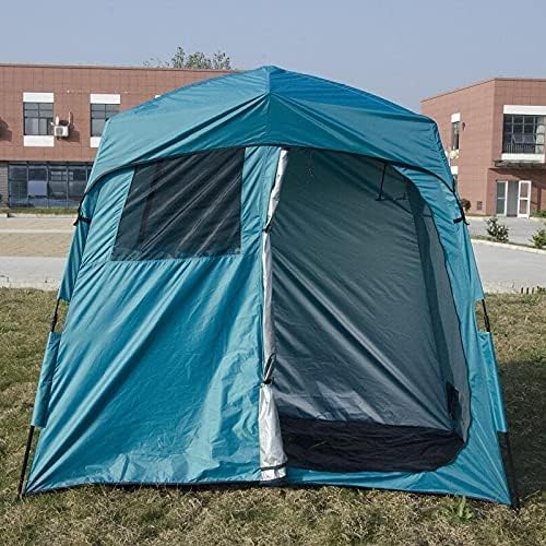 Outdoor Double Shower Tent Changing Room Privacy Portable Camping Shelters Oversize Space Instant Pop Up Privacy Tents for Camping