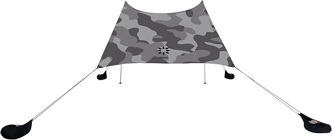 Neso Tents Grande Beach Tent, 7ft Tall, 9 x 9ft, Reinforced Corners and Cooler Pocket