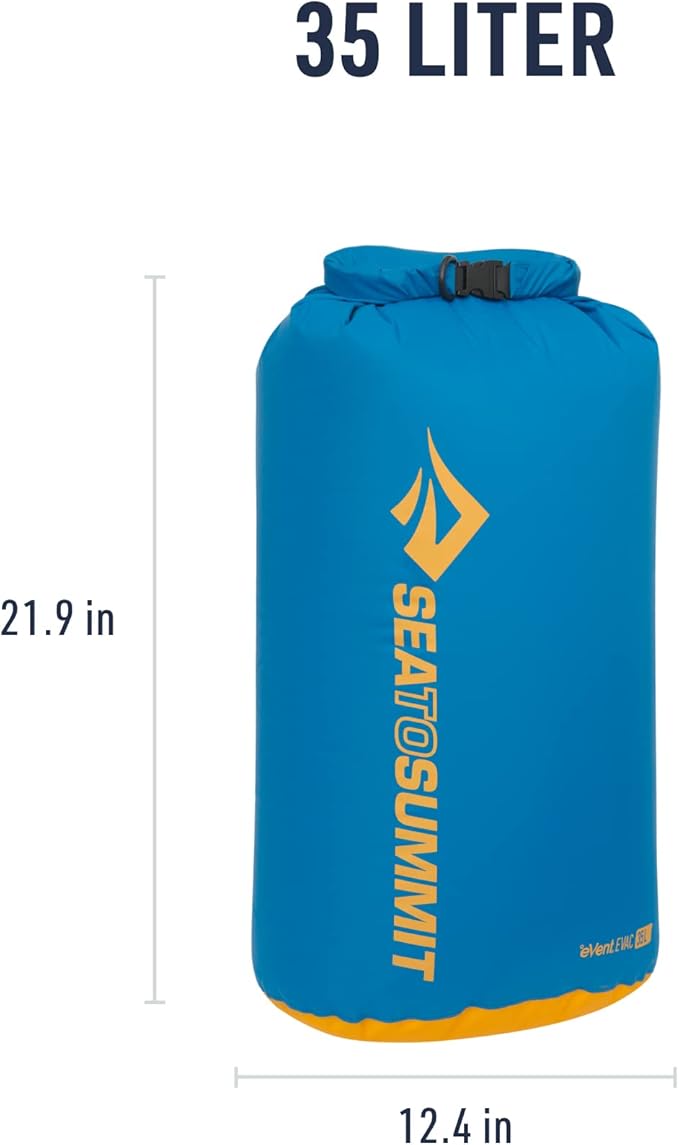 Sea to Summit eVac Dry Bag, Roll-Top Compression Sack