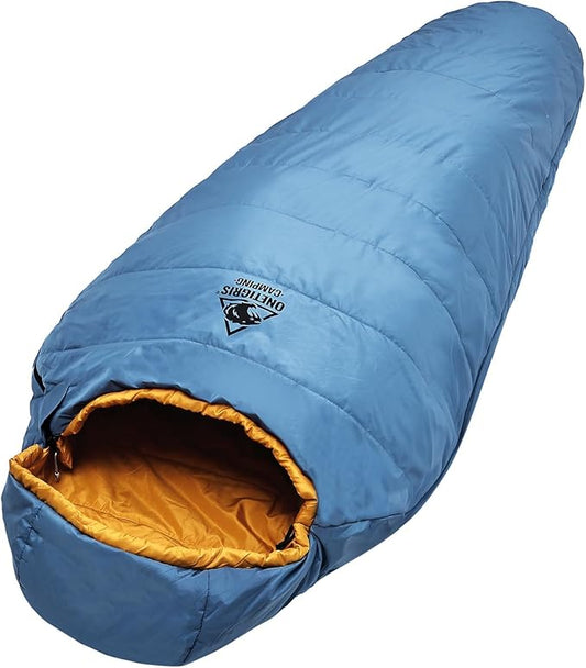 OneTigris Bushcrafter’s Sleeping Bags, Mummy Sleeping Bag for Camping Hiking Backpacking, Survival Gear