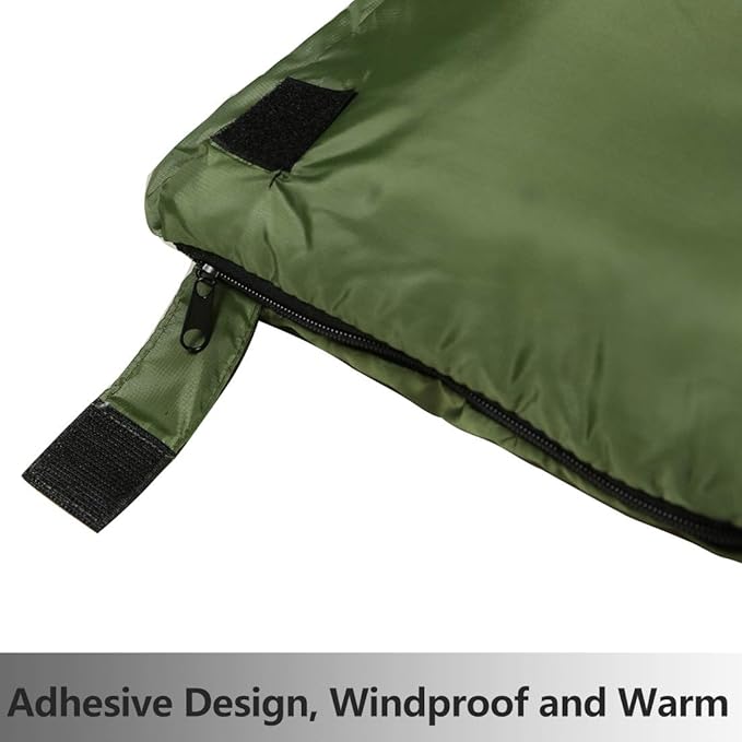 Sleeping Bag,3-4 Seasons Warm Cold Weather Lightweight, Portable, Waterproof Sleeping Bag with Compression Sack for Adults & Kids - Indoor & Outdoor: Camping, Backpacking, Hiking
