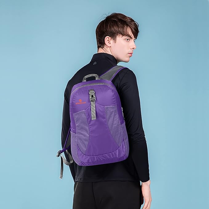 sinotron 22L Lightweight Packable Hiking Backpack, Small Hiking Backpack Day Pack for Women Men Travel Camping Vacation