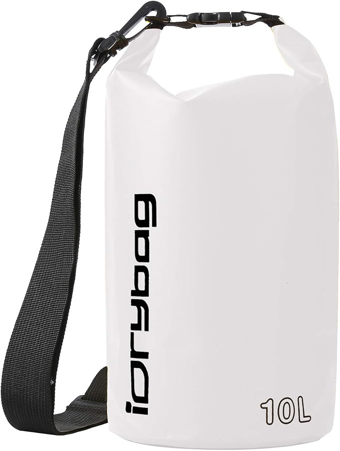 IDRYBAG Dry Bags for Kayaking Waterproof 2L/5L/10L/15L/20L, Small Dry Bag Waterproof Floating, Dry Sack Waterproof Bag for Paddleboarding Travel