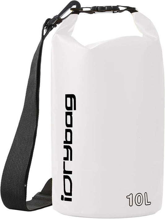 IDRYBAG Dry Bags for Kayaking Waterproof 2L/5L/10L/15L/20L, Small Dry Bag Waterproof Floating, Dry Sack Waterproof Bag for Paddleboarding Travel
