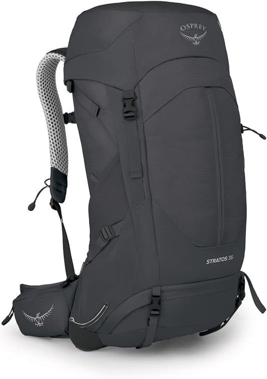 Osprey Stratos 36L Men's Hiking Backpack, Tunnel Vision Grey