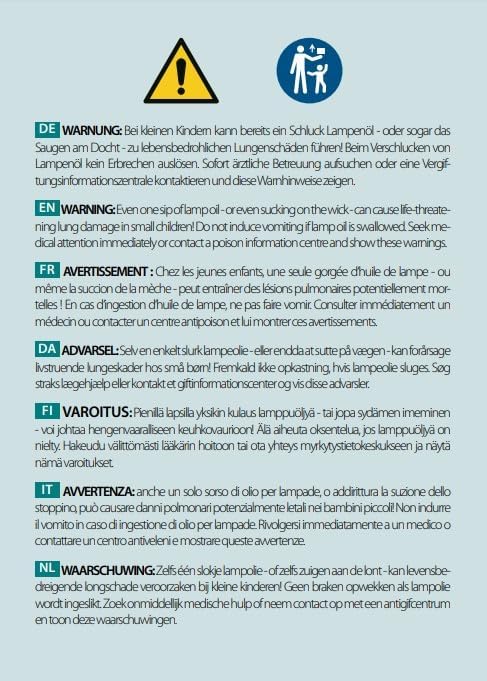 Outdoor Kerosene Fuel Lantern, German Made Weather Resistant Baby Special 276 Galvanized Hurricane Lamp for Camping or Patio, 10 Inches, Bronze