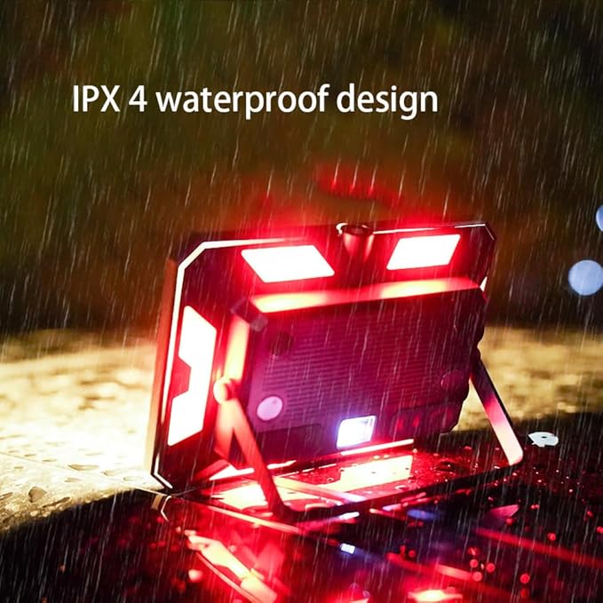 LED Camping Light,Rechargeable 4000LM,5 Light Modes, IPX4 Waterproof Tent Light for Power Outages, Emergency, Hurricane, Home, Hiking